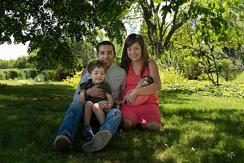 La famille de Rosa et Hamza