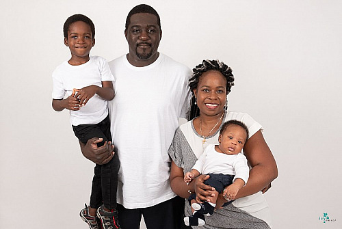 La famille de Marie-Gisèle